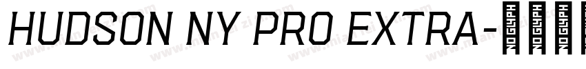 Hudson NY Pro Extra字体转换